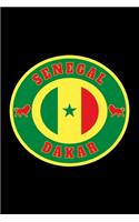 Senegal Flags Notebook