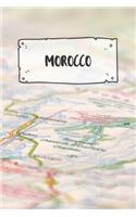 Morocco: Ruled Travel Diary Notebook or Journey Journal - Lined Trip Pocketbook for Men and Women with Lines