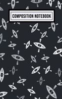 Canoe Unruled Composition Notebook: Canoe Blank Unruled Composition Notebook - 110 Pages - Pocket Size 6x9