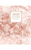 2020 Daily Planner Rose Gold: Rose Gold Gifts for Women Ladies Wife Mom Mum Grandma Her - Stocking Stuffers Fillers Present Ideas for Mother's Day, Birthday, Christmas