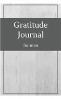 Gratitude Journal for Men