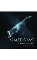 Guitars Calendar 2020: 16 Month Calendar