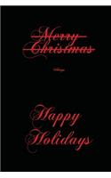 Merry Christmas, Whoops, Happy Holidays