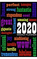 2020 Weekly Planner