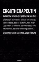Ergotherapeutin Notizbuch