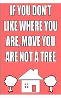 If You Don't Like Where You Are, Move You Are Not a Tree