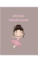 2019 Girls' Calendar Journal: A Dot Grid Creative