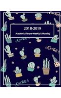 2018-2019 Academic Planner Weekly and Monthly