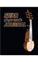 Sitar Player Music Journal