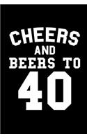 Cheers and Beers to 40