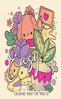Easy Coloring Book for Adults