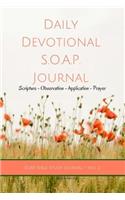 Daily Devotional SOAP Journal