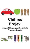 Français-Croate Chiffres/Brojevi Imagier bilingue pour les enfants: (Freebilingualbooks.com)