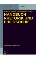 Handbuch Rhetorik Und Philosophie