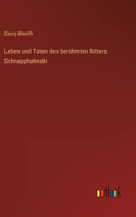 Leben und Taten des berühmten Ritters Schnapphahnski