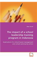 The impact of a school leadership training program in Indonesia