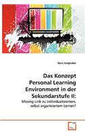 Konzept Personal Learning Environment in der Sekundarstufe II