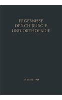 Ergebnisse Der Chirurgie Und Orthopädie