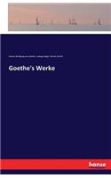 Goethe's Werke