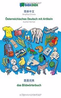 Simplified Chinese (in chinese script) - Österreichisches Deutsch mit Artikeln, visual dictionary: BABADADA Simplified Chinese (in chinese script) - Austrian German with articles, visual dictionary