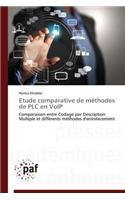 Etude Comparative de Méthodes de Plc En Voip