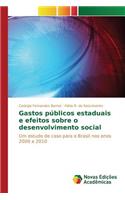 Gastos públicos estaduais e efeitos sobre o desenvolvimento social
