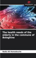 The health needs of the elderly in the commune of Bologhine