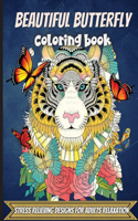 Beautiful Butterfly Coloring Book