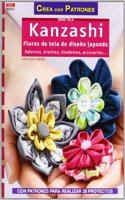Kanzashi. Flores de tela de diseno japones