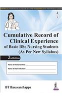 Cumulative Record of Clinical Experience of Basic BSc Nursing Students (As Per New Syllabus)