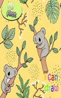 My First I Can Draw: My First I Can Draw coloring book for kids (pages 30 size 6*9)