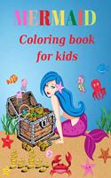 MERMAID Coloring Book For Kids