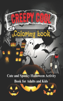 Creepy Cool Coloring Book