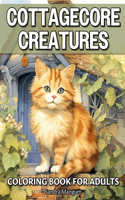 Cottagecore Creatures Coloring Book