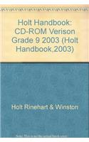 Holt Handbook: CD-ROM Verison Grade 9 2003