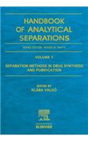 Separation Methods in Drug Synthesis and Purification: (Handbook of Analytical Separations)