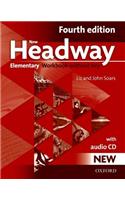 New Headway: Elementary Fourth Edition: Workbook + Audio CD without Key
