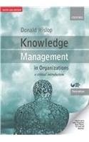 Knowledge Management in Organizations