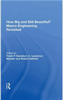 How Big and Still Beautiful? Macro-Engineering Revisited