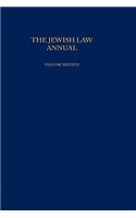 Jewish Law Annual Volume 16