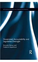 Government Accountability and Legislative Oversight