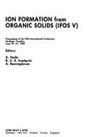 Ion Formation from Organic Solids