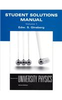 Student Solutions Manual Volume 1 for Essential University Physics