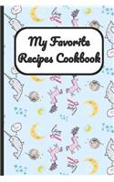 My Favorite Recipes Cookbook