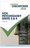 Cambridge Checkpoints VCE Psychology Units 3 and 4 2015 and Quiz Me More