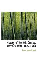 History of Norfolk County, Massachusetts, 1622-1918