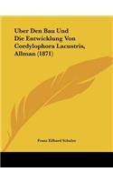 Uber Den Bau Und Die Entwicklung Von Cordylophora Lacustris, Allman (1871)