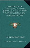 Catalogue of the Conchifera of Bivalve Shells in the Collection of the British Museum, Part 1