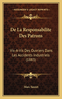 De La Responsabilite Des Patrons