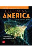 Becoming America Volume 1 with Connect 1-Term Access Card